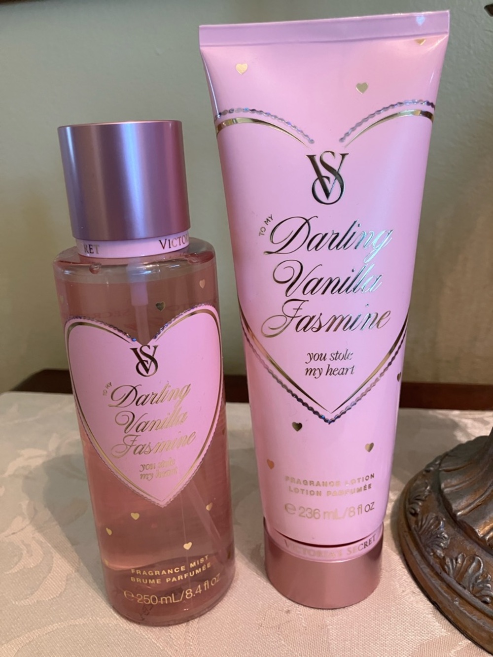 🎀Victoria’s Secret Darling Vanilla Jasmine beauty bundle NWT